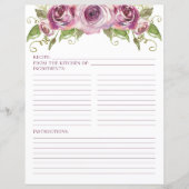 Rozen LGBTQ bruiloft Recippagina lavender (Voorkant)