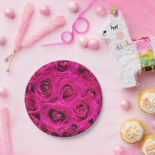 Rozen (Liefde en Romance) Papieren Bordje (Feest)