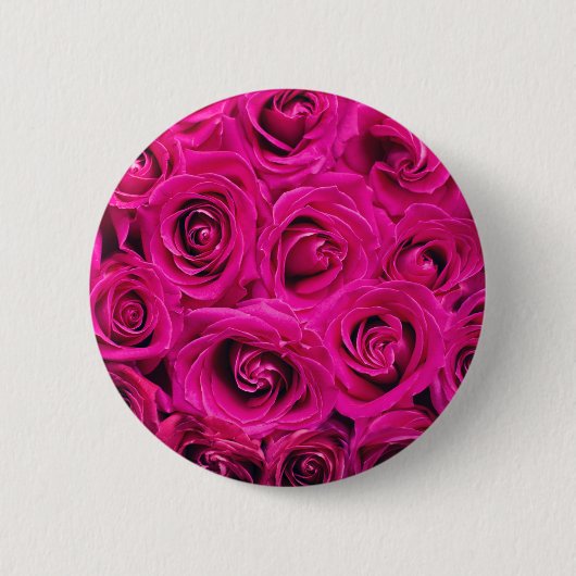 Rozen (Liefde en Romance) Ronde Button 5,7 Cm (Voorkant)