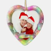Rozen/Liefde~ Foto Keramisch Ornament (Rechts)