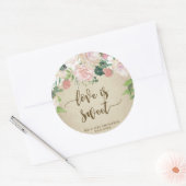 rozen liefde is lieve gunst sticker (Envelop)