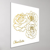 Rozen lijn Speciaal gepersonaliseerd Folie Afdrukken (Laagn)
