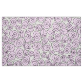 Rozen Lila grote patroonstof Stof (Fat Quarter)