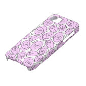 Rozen Lila iPhone hoesje (Onderkant)