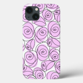 Rozen Lila iPhone hoesje