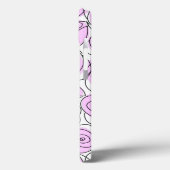 Rozen Lila iPhone hoesje (Achterkant / Links)