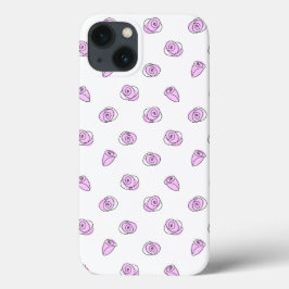 Rozen Lila Multi iPhone hoesje