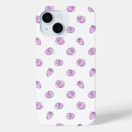 Rozen Lila Multi iPhone hoesje