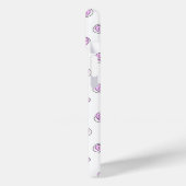 Rozen Lila Multi iPhone hoesje (Achterkant / Links)