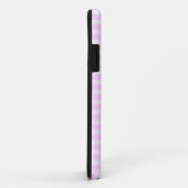 Rozen Lila Naam gecontroleerde iPhone case horizon (Achterkant/rechts)