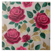 Rozen linnen mooi populair Collectie Tegeltje (Voorkant)