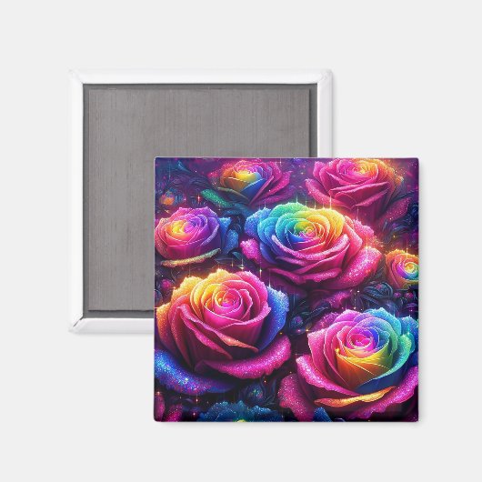 Rozen Magneet (Voorkant / Achterkant)
