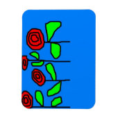 Rozen magneet (Verticaal)