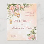 Rozen Marokkaanse lantaarns (Voorkant)