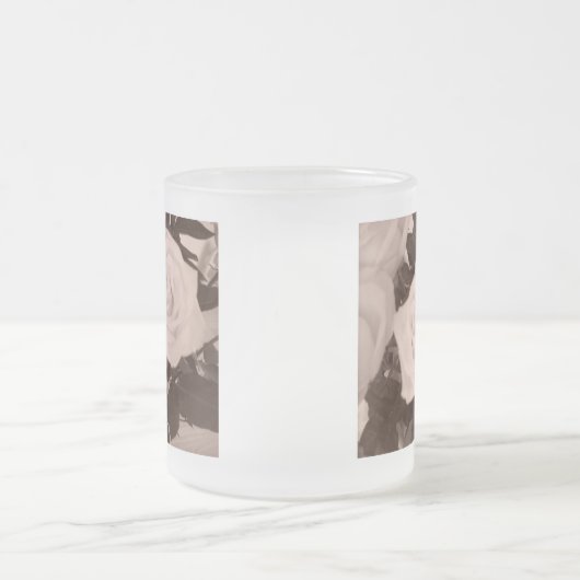 Rozen Matglas Koffiemok (Center)