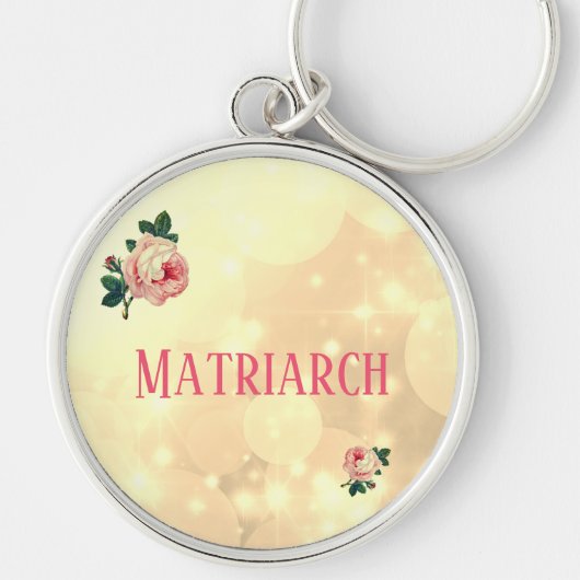 Rozen Matriarch Moeder Sleutelhanger (Voorkant)