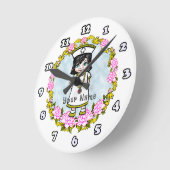 Rozen Meisjesverpleegster Ronde Klok (Hoek)