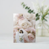 Rozen met bovenaan sluiten briefkaart (Staand voorkant)