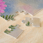Rozen met Dahlias Legpuzzel (Zijkant)