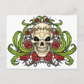 Rozen met de kroon van Thorns door Al Rio Briefkaart (Voorkant)