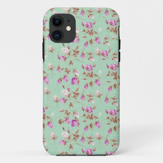 rozen met florale met roos Case-Mate iPhone case (Achterkant)