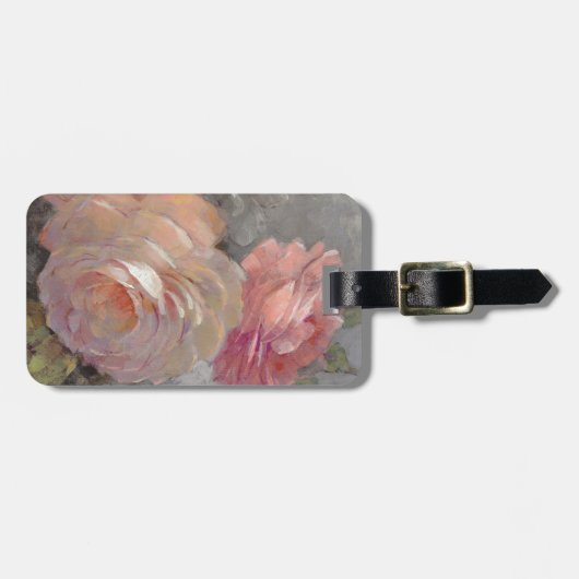 Rozen met grijs bagagelabel (Voorkant horizontaal)