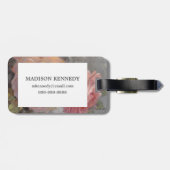 Rozen met grijs bagagelabel (Achterkant horizontaal)