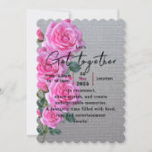 Rozen met herinneringen kaart (Voorkant)