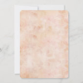 Rozen met kant Oud papier SWEET 16 Kaart (Achterkant)