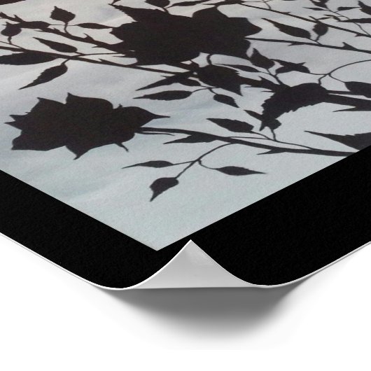 Rozen met zoete smaak poster (Hoek)