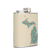  Rozen | Michigan State Silhouette Heupfles (Rechts)