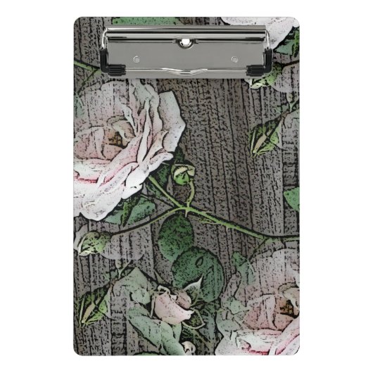 Rozen Mini Klembord (Voorkant)