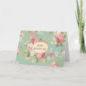 Rozen Moederdag van de kool Kaart (Voorkant)