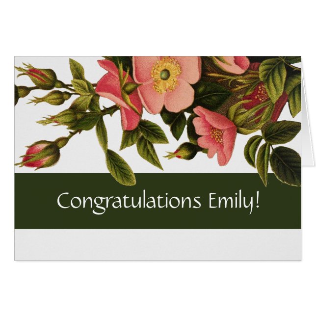  Rozen Mooi Roze Botanisch (Voorkant Horizontaal)