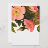  Rozen Mooi Roze Botanisch Kaart (Achterkant)