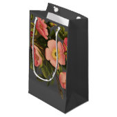  Rozen Mooi Roze Botanisch Klein Cadeauzakje (Voorkant Gekanteld)