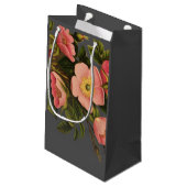  Rozen Mooi Roze Botanisch Klein Cadeauzakje (Achterkant Gekanteld)