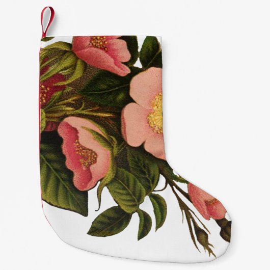  Rozen Mooi Roze Botanisch Kleine Kerstsok (Voorkant)