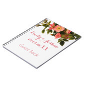  Rozen Mooi Roze Botanisch Notitieboek (Linkerzijde)