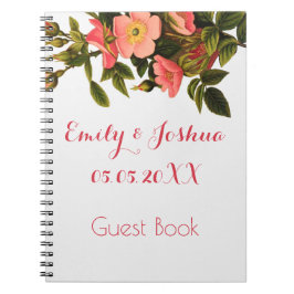  Rozen Mooi Roze Botanisch Notitieboek