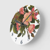 Rozen Mooi Roze Botanisch Ronde Klok (Hoek)