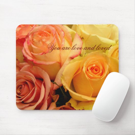 Rozen_ Mousepad Muismat (Met muis)