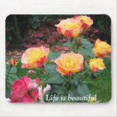 rozen mousepad muismat (Voorkant)