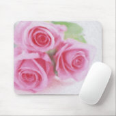 rozen mousepad muismat (Met muis)