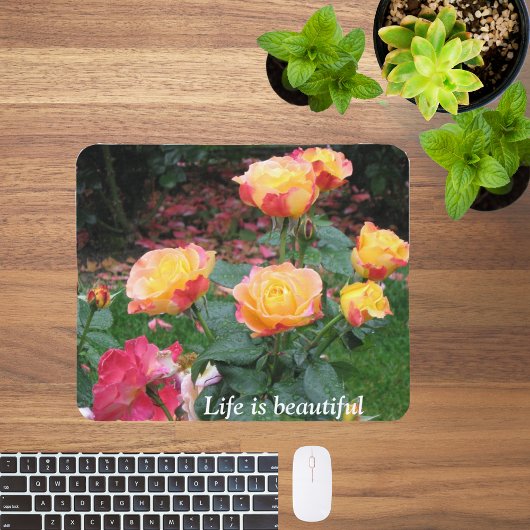 rozen mousepad muismat