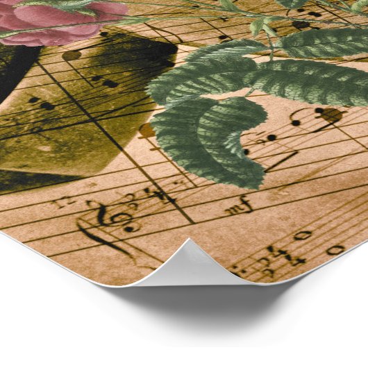 Rozen,  muziekdocument poster (Hoek)