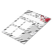 Rozen n strepen _ Disease Temp 2 Notitieblok (Schuin)