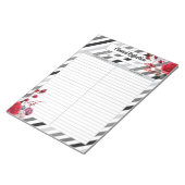 Rozen N Strepen_ Klinische reflectie Notitieblok (Schuin)