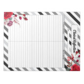 Rozen N Strepen_ Klinische reflectie Notitieblok (Voorkant)