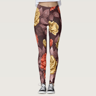 Rozen naadloos Leggings